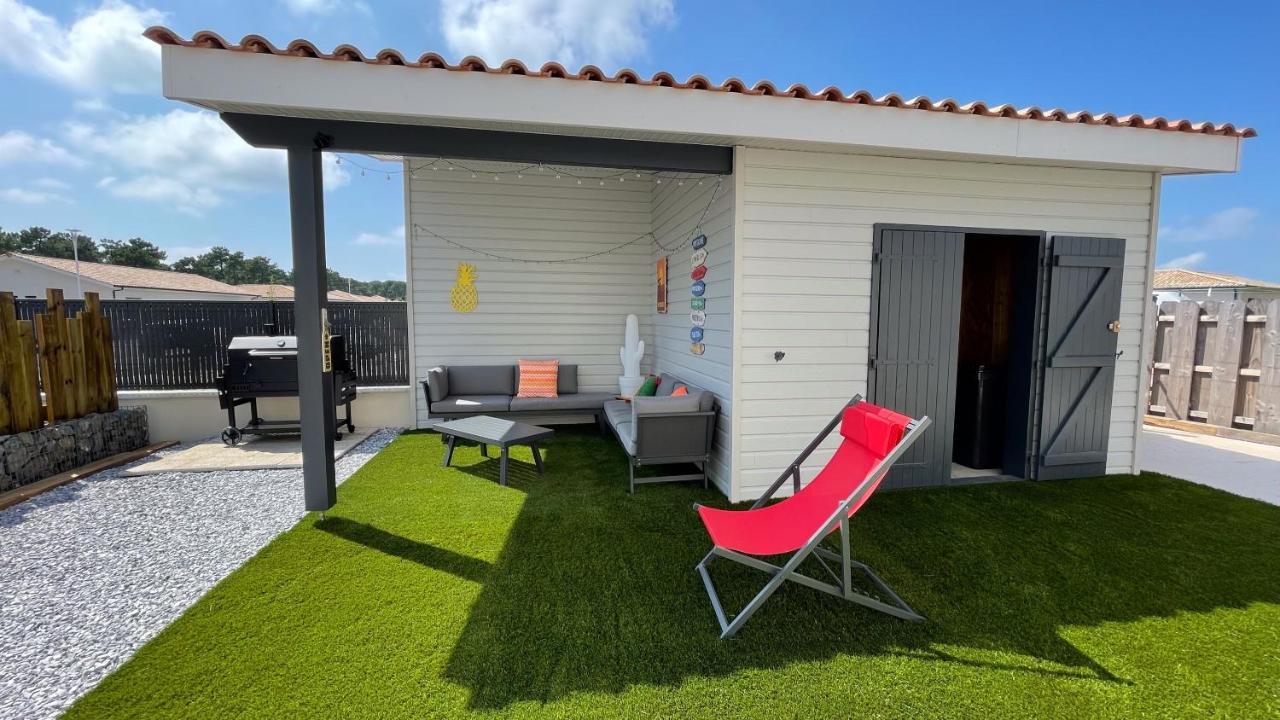 Villa Moderne Avec Spa A Montalivet Vensac Eksteriør bilde