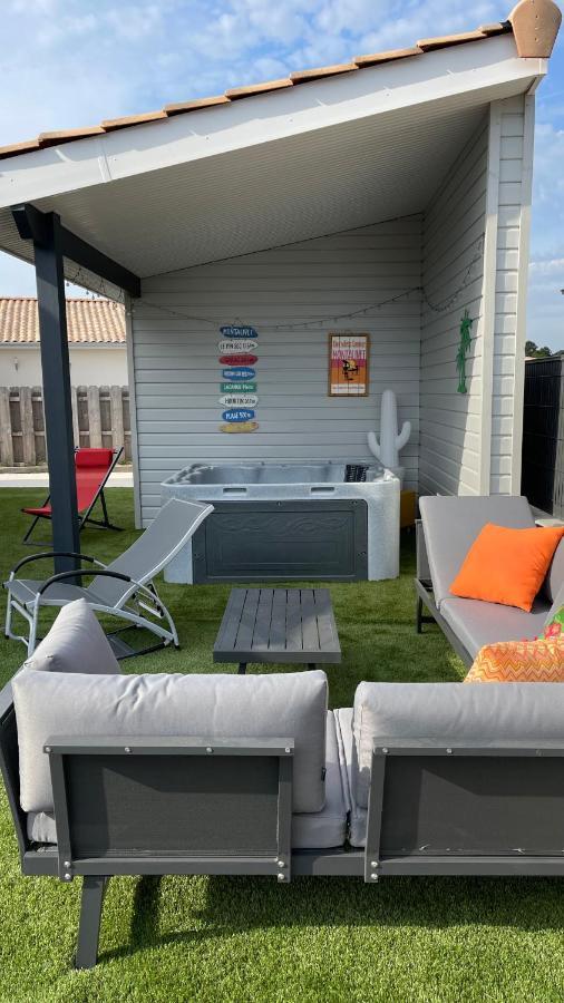Villa Moderne Avec Spa A Montalivet Vensac Eksteriør bilde