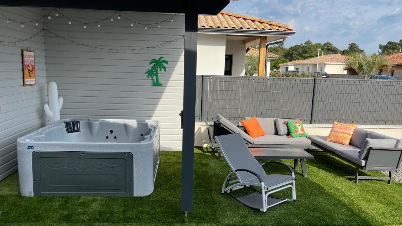 Villa Moderne Avec Spa A Montalivet Vensac Eksteriør bilde